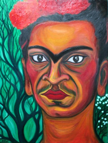 Portrait de Frida Kahlo Naturaleza Viva / Frida Kahlo "Arbol de la Esperanza"